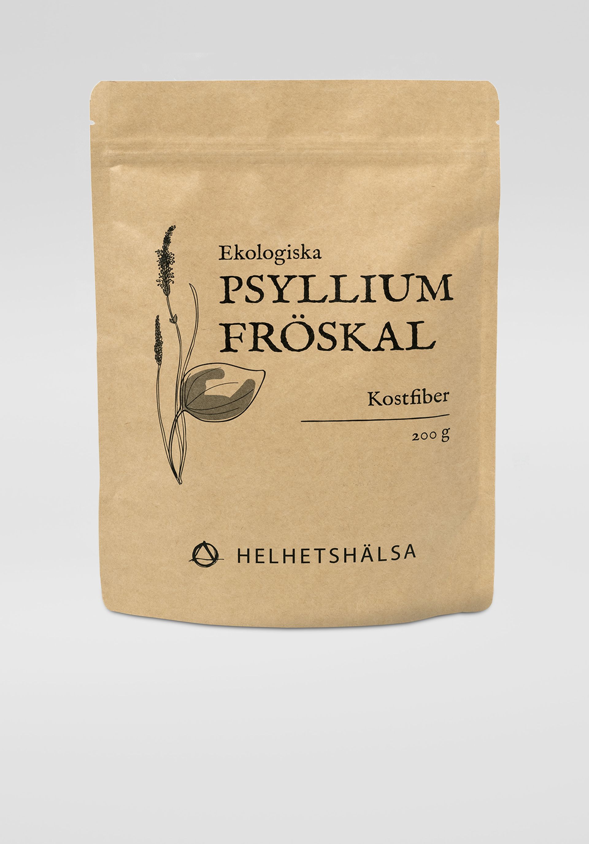 Psylliumfröskal, eko, 200 g