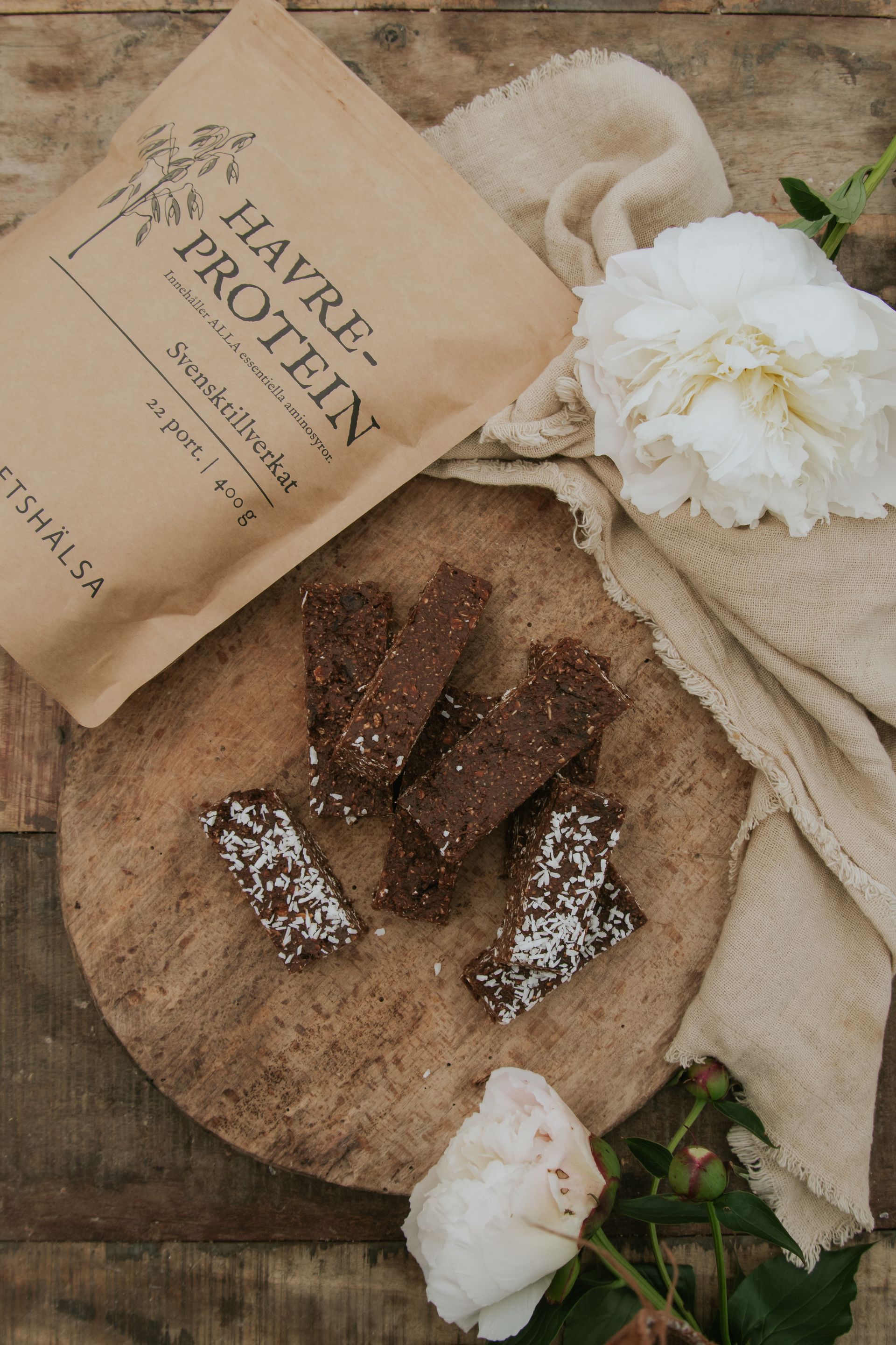 Proteinbars med choklad och havreprotein, Ingen beskrivning finns